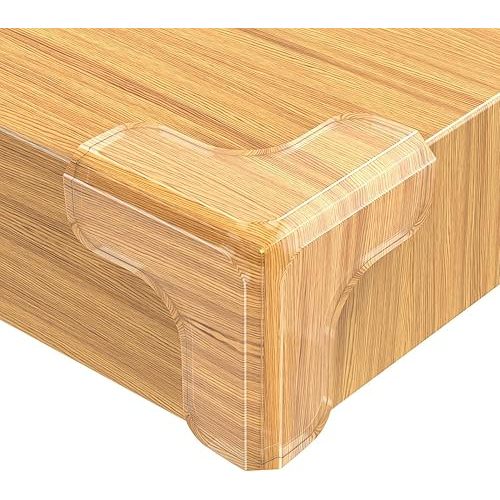 Table Corner Protectors for Baby,16 Pack Pre-Taped Clear Corner Protectors Baby Proofing, Furniture Corner Guard & Edge Safety Bumpers with Super Strong Adhesive Tape Small 1.3inch