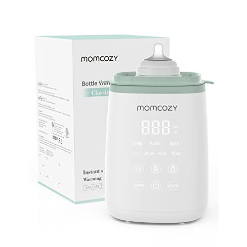 Momcozy Bottle Warmer, Fast Bottle Warmers for All Bottles with Timer, Accurate Temperature Control and Automatic Shut-Off, Multifunctional Bottle Warmer for Breastmilk