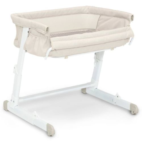babyGap by Delta Children Whisper Bedside Bassinet - Oatmeal