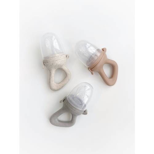 Silicone Baby Fruit Feeder | Teether | Pacifier | Modern babies | Neutral Colors