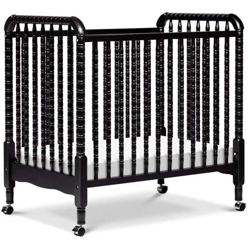 DaVinci Jenny Lind 3-in-1 Convertible Mini Crib in Ebony