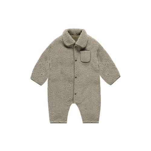 Reversible Faux Shearling Jumpsuit