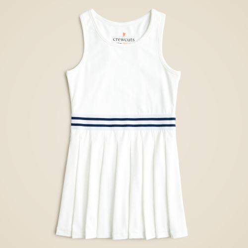 Girls' active pleated dress