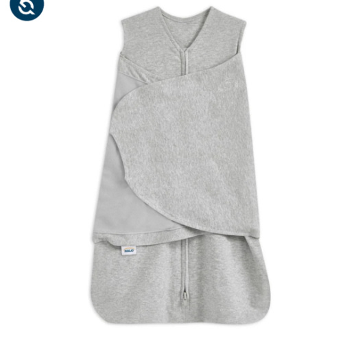 Heather Gray Cotton Swaddle - Newborn | HALO