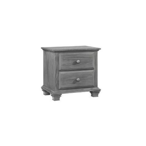 Oxford Baby Kenilworth 2-Drawer Nightstand - Gray