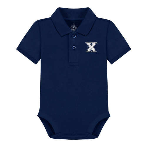 Xavier Musketeers Polo Bodysuit | College Baby