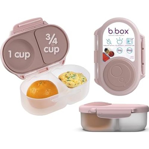 b.box Snack Box, Snack Containers for Kids, Kids Lunch Box, Toddler Snacks