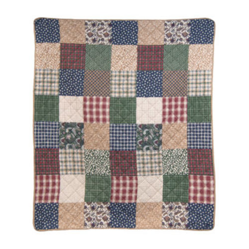 Donna Sharp Rustic Washable Hypoallergenic Midweight Throw