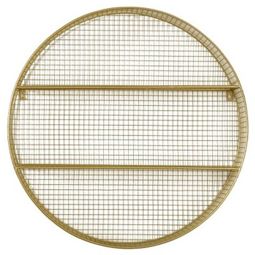 Circle Shelf - Pillowfort™, Color: Gold