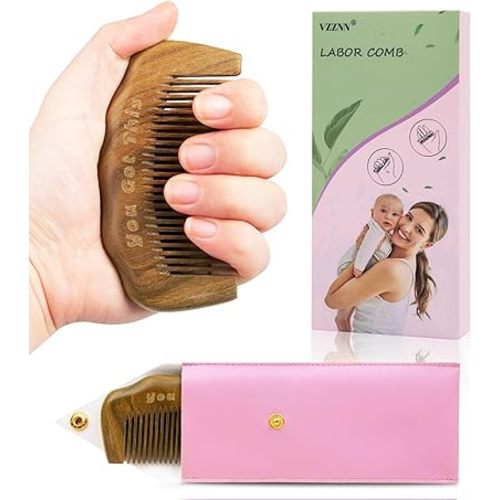 Labor Comb Birthing Combs for Labor Relief of Pregnancy Contractions and Pregnancy Pain,Gift for Pregnant Women(Designed By Moms For 3)