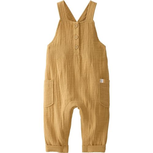 little planet by carter's unisex-baby Baby Organic Cotton Gauze Overall Jumpsuit