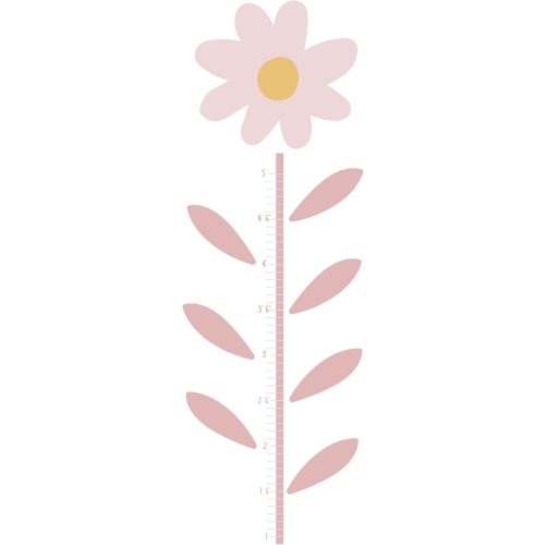 Lambs & Ivy Daisy Dreams Flower Growth Chart Wall Decals/Stickers