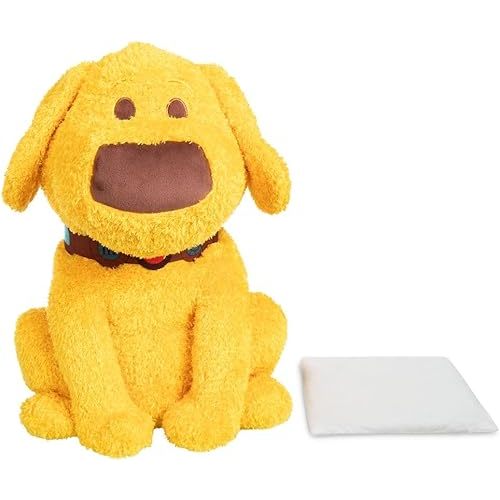 Disney Store Official Weighted Plush - Dug from Up - Soft Stuffed Animal with Shaggy Coat - 2.5 lb Removable Weight - Ideal Toy Story Toy for Snuggling