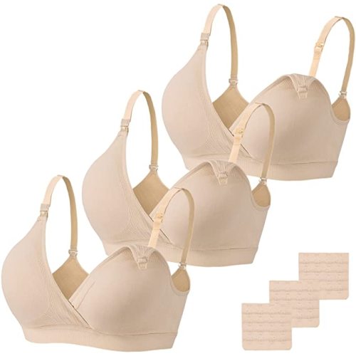  Vinfact 3 Pack Nursing Bras For Breastfeeding