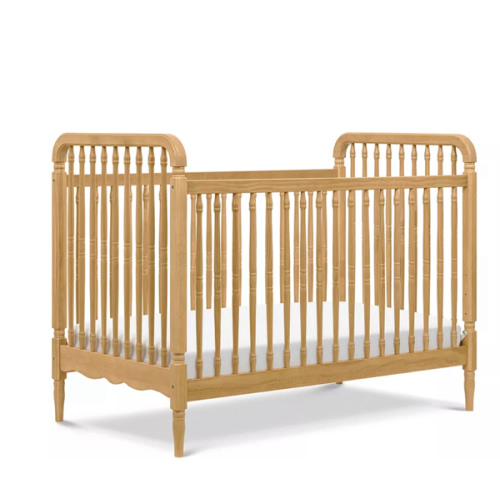 Liberty 3 in 1 Convertible Spindle Crib with Toddler Bed Conversion Kit
