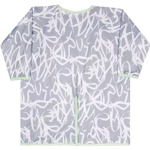 Bibbrella Premium Baby Led Weaning Bibs with Adjustable Backing | Baby Smock Bib for Boys and Girls | Full Sleeve Bibs, 6m-3y