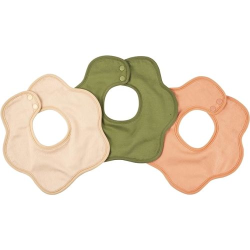 Tiny Twinkle Drool Bibs Multi-Pack - Soft, Waterproof and Absorbent Teething Baby Bibs