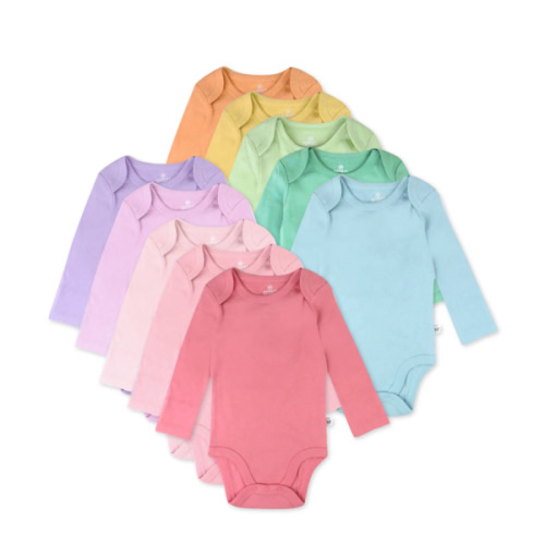 10-Pack Organic Cotton Long Sleeve Bodysuits | Honest Baby Clothing