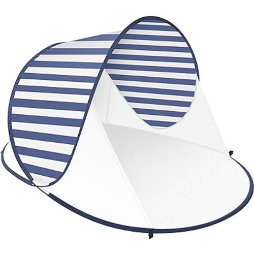 ISILER Pop Up Beach Tent, Portable Outdoor Shade, UPF 50+ Baby Shelter, Easy Setup Windproof Waterproof Canopy