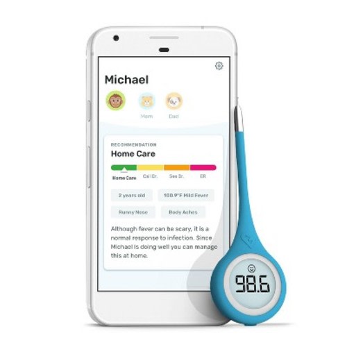 Kinsa QuickCare Bluetooth Digital Thermometer