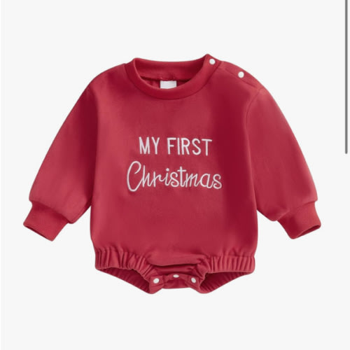 Adobabirl Baby Girl Boy Knitted Sweater Bubble Romper Long Sleeve Jumpsuit Festival Outfit Fall Winter Spring Clothes