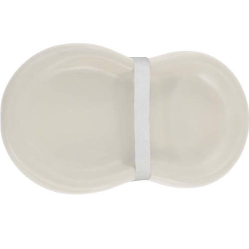 Keekaroo Peanut Changer Baby Vanilla– The Original Made in USA Easy-to-Clean Changing pad and The only Shell Over Foam, Fully Water Repellant