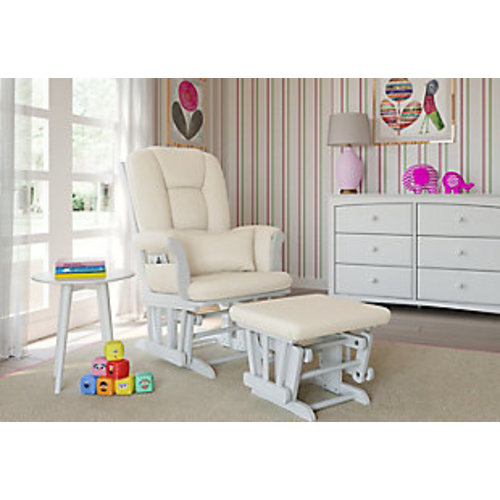 Storkcraft Tuscany Glider and Ottoman