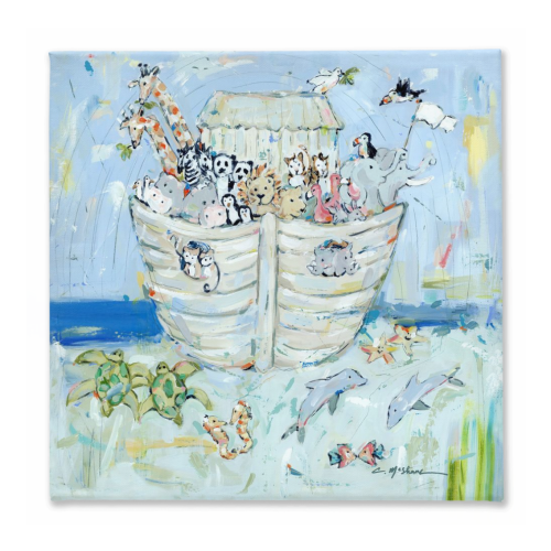 Noah's ark IV on canvas