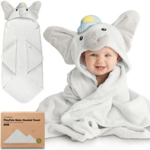 PlayPals Hooded Towel, Medium