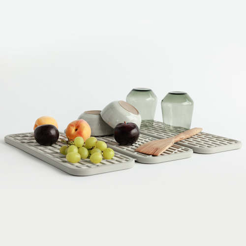 Stone Dish Drying Mat | Antimicrobial & Foldable | Dorai Home