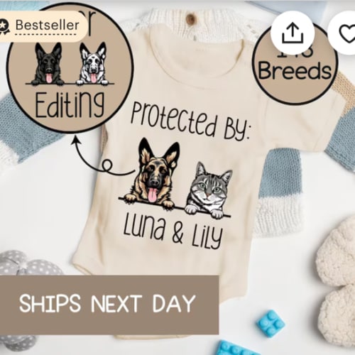Etsy - Shopping Cart