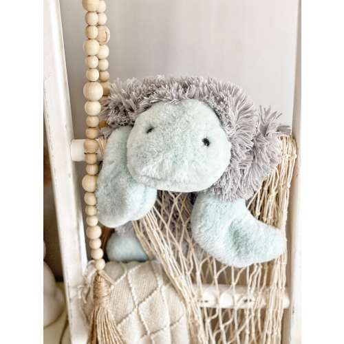 Sea Turtle Plush lovey - Ocean Nursery plush Decor - ClaraLoo
