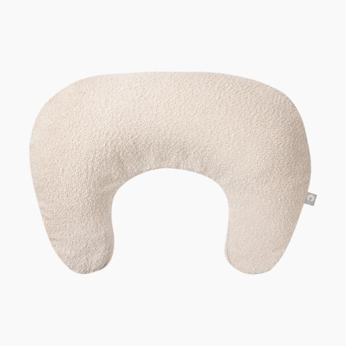 Boppy New Nursing Pillow with Luxe Fabric Cover - Oatmeal Boucle