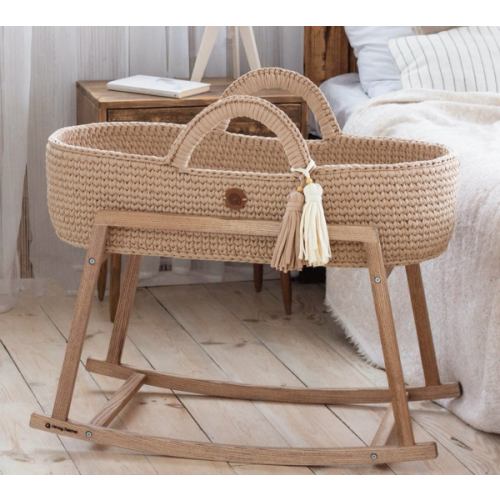 Baby Moses Basket Standard | Unique, Safe, Handmade by Anzy Home