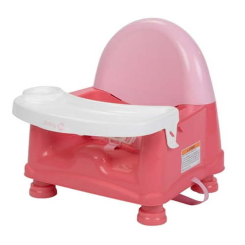 Safety 1st Easy Care Swing Tray Feeding Booster, Coral Crush, Toddler