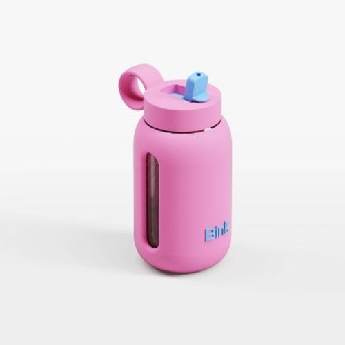 Bink 10oz Kids' Water Bottle Flip Cap Bubblegum