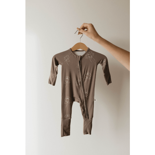 Bamboo Zip Pajamas | Sweet Dreams Floral