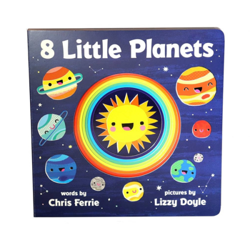 8 Little Planets: A Solar System Book for Kids with Unique Planet Cutouts