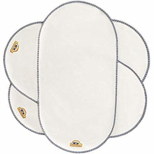 BlueSnail Waterproof Changing Pad Liners 3 Count (14"X26.5", White), Bassinet Pad Liner - white