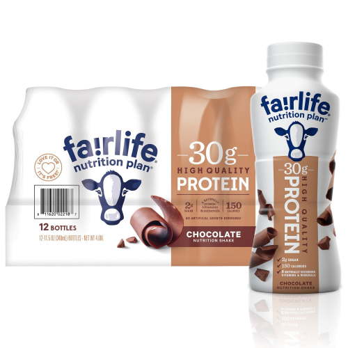 Fairlife Nutrition Plan 30g Protein Shake, Chocolate, 11.5 fl. oz., 12 pk.