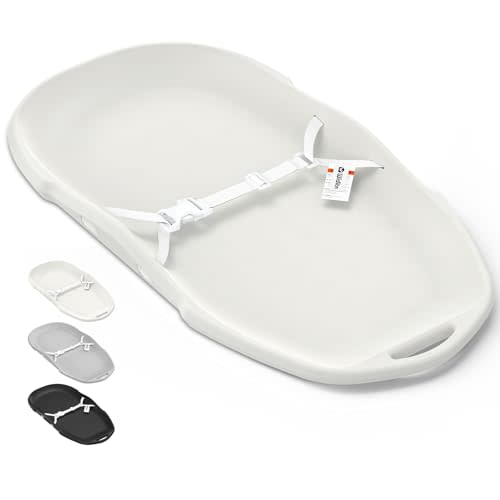 Widitn Baby Changing Pad, Soft & Wipe-Clean Changing Pad with Strap, EVA Waterproof Changing Table Pads for Dresser Top, Non-Slip Bottom, Lightweight, 30”×16”