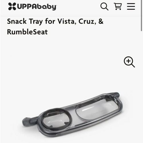 Snack Tray for Vista, Cruz, & RumbleSeat - UPPAbaby
