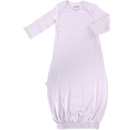 Woolino Infant Nightgown - 100% Superfine Merino Wool Baby Gowns - Newborn Sleeper Gown for Boy & Girl - 0-6 Months