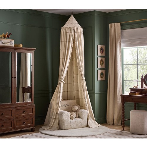 Chris Loves Julia Eyelet Pom-Pom Canopy