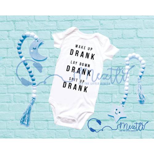 Drank Onesie® | Hip Hop Bodysuits | Hip Hop Baby Clothes | Unisex Bodysuit | Baby Shower Gift | Unique Baby Clothes | Rap Music
