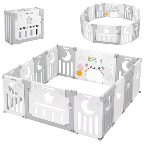 Neche Baby safety fence & Reviews | Wayfair 24" H x 60" W x 60" D