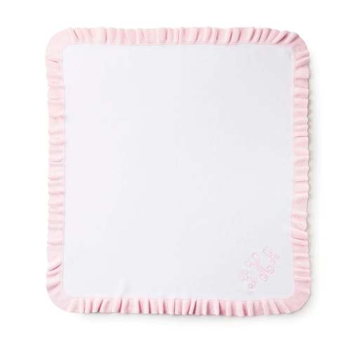 Blanket with Ruffle Edge