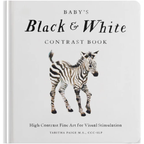 Baby's Black and White Contrast Book - Paige Tate Infant Development | Maisonette
