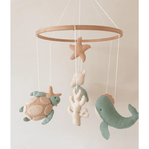 Sea Animals Nursery Mobile - PRE ORDER SHIPS END OF JUNE 2025
