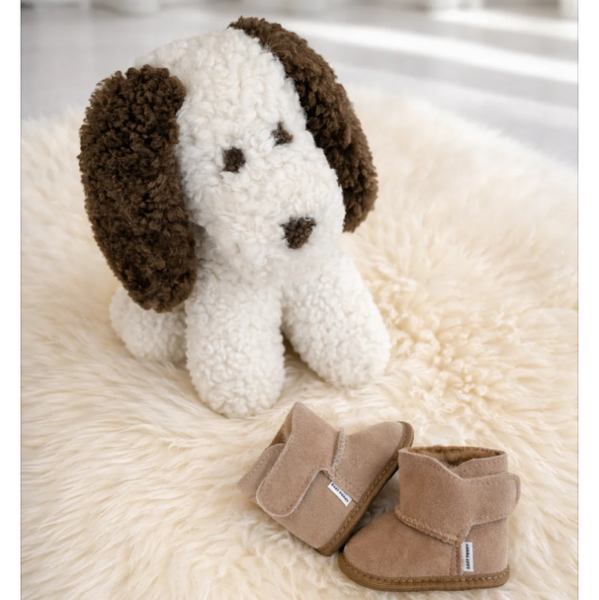 The Baby Bundle: SHEEPSKIN, DOG, BOOTIES